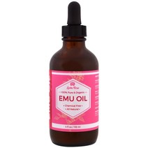 Leven 장미 100% 순수 앤 유기농 에뮤 오일 118ml