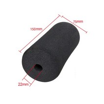 물구나무서기 거꾸리 허리 휘트니스 장비 스폰지 핸들 그립 슬리브 보드 기계 덤벨 벤치 교체 거품 롤러, 04 Black 4