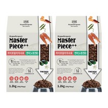 더독 Dr.soft 하이포알러지 명작사료 연어 노령견용 1.2kg 2개