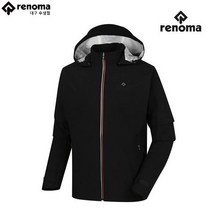 (레노마골프) 남성 소매탈착 후드 핫멜팅 패커블 우의 RMJUL9301-199