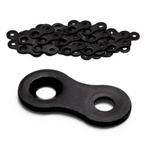 두일기업 8자 DIY 고정철물 꺽쇠 블랙 100개