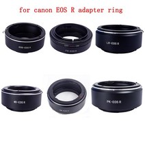 Foleto 렌즈 어댑터 링 Minolta MD FD Leica LR Pentax PK olympus OM EF 어댑터 to Canon EOS R R5 RF 미러리스 카메라, 09 for M42-EOS R, 58mm, 1개