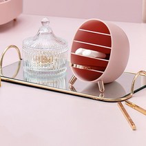 애슐린 립스틱 화장품 정리함 핑크 립스틱수납통 틴트 이미용 소품 보관 화장대 펜슬 아이라이너