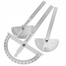 스틸자 직자 쇠자 분도기 각도기 목공자, 각도기+자 10cm