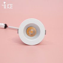 LED 가구 매입등 1.5인치 5W COB 플리커프리 루미온, 전구색 5W, 1개