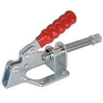 1Pcs GH-302-FM 136 kg 토글 클램프 퀵 릴리스 푸시 풀 액션 수직/수평 목공 도구, 01 silver red