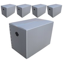 네오비 이사박스 5P, 은색, 5개