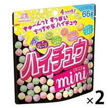 일본과자 일본캔디 일본사탕 모리나가제과 하이츄 미니 66g x 2봉세트