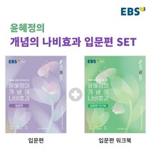 윤혜정의 개념의 나비효과 입문편 + 입문편 워크북 2종 세트, 영어영역, EBS