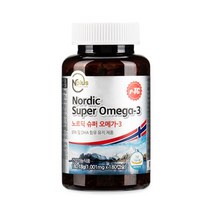 엔플러스 노르딕 슈퍼 오메가3, 1001mg, 180캡슐