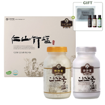 인산죽염 9회 오리지날 A세트 분말 230g 고체 240g 인산가 인산 죽염 선물세트 / 쇼핑백 월간지 증정