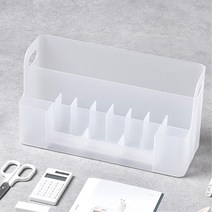 사무실 꿀템 책상정리 데스크 문구홀더 문구함 브러쉬꽂이 펜통, PRUSSIAN BLUE-280862