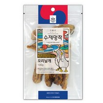 수제명작 펫슐랭 100g 오리날개