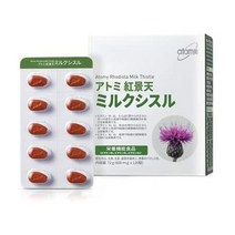 서플리먼트 ATOM美 アトミ(ATOMY) 【아토미】홍경천 밀크시슬 120정 B0857HL1NK, One Size, One Color