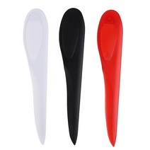 레터 오프너 편지 칼 1pc 플라스틱 편지 오프너 미니 샤프 메일 봉투 안전 용지 가드 커터 블레이드 사무
