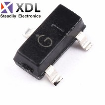 SOT23-3 SMD 트랜지스터 2N5551 SOT23 MMBT5551 G1 100 개 신제품