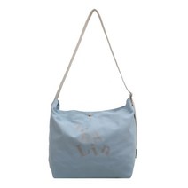 패션가방 레터링 도톰 캔버스 학생가방 숄더 크로스백