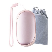 비거홀 충전식 손난로 보조배터리 BHW-0501, 블링핑크