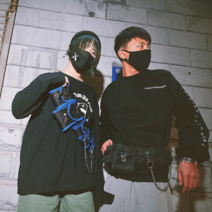 테크웨어 5포켓 탄창백 스트리트 룩 끝판왕 테크웨어룩