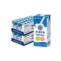 연세우유 비타민플러스 우유 180mlx48팩, 180ml, 48팩