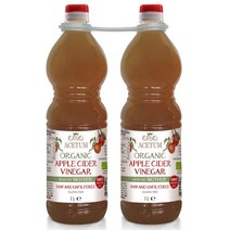 Acetum Apple Cider Vinegar 아세텀 애플 사이더 비니거 사과식초 1L 2팩