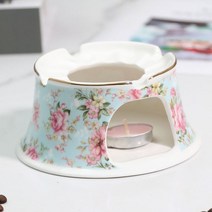 다기세트 다도세트 찻잔영어 영국 괜 찮 아 요 중국 찻 주전자 400ML 난방 기본 고급 도자기 차 따뜻한 세, 04 Blue warmer