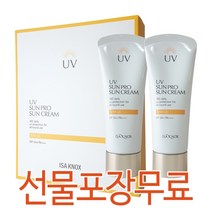 이자녹스 유브이 선 프로 365 데일리 듀오 기획 70ml+70ml (선물포장 무료), 선물포장 (O)