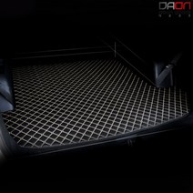 아이빌 기아 K5 신형퀼팅 4D 가죽트렁크매트 차박매트, 올뉴K5(15년-) 휘발유, 블랙+골드