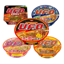 [일본스럼직] NISSIN 컵라면 UFO 야끼소바 4종 야키소바 시리즈, 라유마요