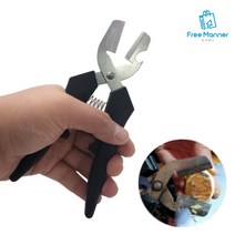 다용도 밤가위 생 계 깐밤 집게 밤까는기구 달인 반자동 장갑 고급 밤송이 가위 밤깍기 도구 자동 군 기구 밤칼집가위 밤껍질까기 밤까는가위 칼, 1