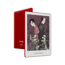 전자책 리더 ebook iflytek c1 컬러 전자 책 리더 오디오 북 청취 터치 스크린 300pi 전자 잉크 읽기 wifi 만화책 컬러 스크린 전자 책, 빨간색, 빨간색