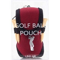 일본직발송 9. (LINX AIR) 골프 파우치 볼 케이스 [정품] 공주머니 경량 티 포함 총 8색 B0816M3HFZ, One Size_스윙와인 레드(개량판, 스윙와인 레드(개량판)