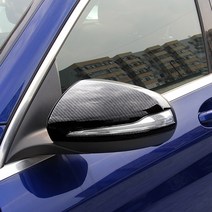 벤츠 사이드미러 커버 오리지널 리얼 카본 백미러 커버 1:1 교체형 튜닝 W205 W213 X253 용품