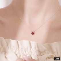 가바바 여성 목걸이 귀여운 빨강코 사슴 패션목걸이 G43165