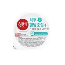 햇반 식후 혈당조절에 도움을 줄 수 있는 밥, 210g, 3개