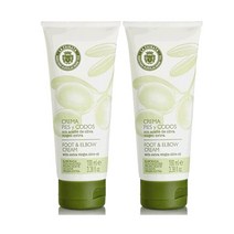 라치나타 LA CHINATA foot & elbow cream 스페인 올리브오일 풋 & 엘보우 크림 100ml, 2팩