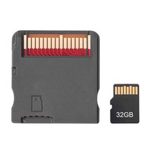 R4 Wood Video 게임 메모리 카드 자동 다운로드 Flashcard 어댑터 NDS MD GB GBC FC PCE + 16g / 32G TF 카드에 대한 플래시 카드 어댑터 굽기 카드 지원, 32G TF가 있습니다