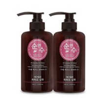 아토넬 쑥쑥모 천연샴푸 500ml Ⅹ2개 순앤수 약산성 지성 모근강화 두피개선 지루성, 상세페이지 참조