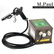 이온아이저 정전기 에어 건 제거 고압 이온 방진 팬, 플라스틱 이중건 (단일 공기총)