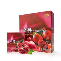 우솔팜 석류농축액100% 석류즙 80g*60포, 60포, 80g