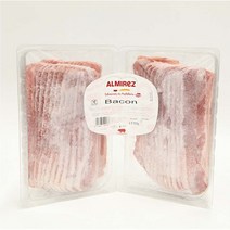 돼지고기의 풍미를 담은 냉동 베이컨 500g x 2입 업소용 식당용 식자재 소스 양념 대용량, 단품, 엘비 1