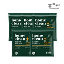 홈크린 원형물걸레청소포 (210mm) 찌든때용x5팩 휴스톰 스윙 호환 청소포, 5세트