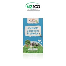 뉴질랜드 엔조 초유 유산균 바닐라맛 1250mg 120정, 6개, 갯수