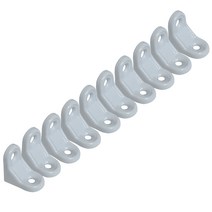 리폼플러스 ㄱ자 선반받침대 10개 까치발 꺽쇠, 극소(30x30mm) 화이트 10개입, 10개입