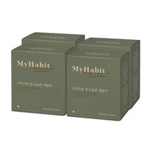 마이해빗 프리미엄 효소습관 데일리 3.5g x 30포, 효소습관 데일리 4 BOX