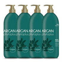 꽃을든남자 아르간 피토플러스 바디워시 1400ml, 4개