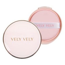 일본직발송 6. 【VELYVELY 공식】 VELY VELY (브리브리) 윤기 피부 쿠션 펀데 17G(단품)+17G(리필) (23 NA, One Size, One Color