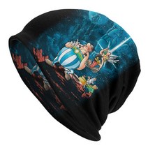 남여 보닛 겨울 니트 모자 남성 및 여성용 가울 워즈 스트리트 비니 아스테릭스 오벨릭스 야외 스키