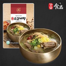 강남식품 간편식사 할머니 손맛 영양 소고기 갈비탕 600g, 할머니 손맛 영양 소고기 갈비탕 600g 8팩
