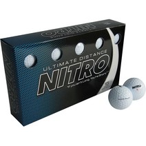 니트로 골프공 화이트 Nitro Golf Ball (15-Pack)